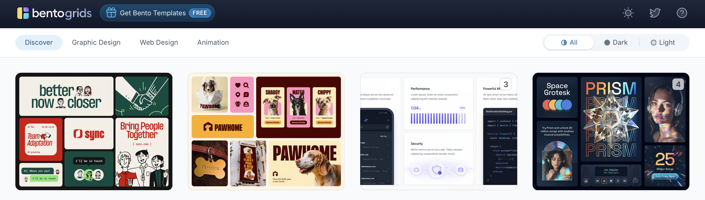 Bento Grids UI Design Trends